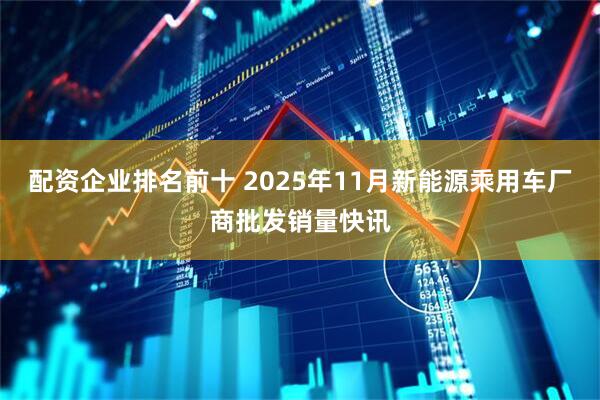 配资企业排名前十 2025年11月新能源乘用车厂商批发销量快讯